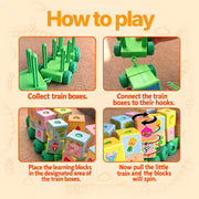 Tin Tin Train with Spinning Blocks Toujoo